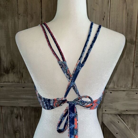 CUPSHE Boho Geometric Paisley Swimsuit Bikini - Picture 2 of 5